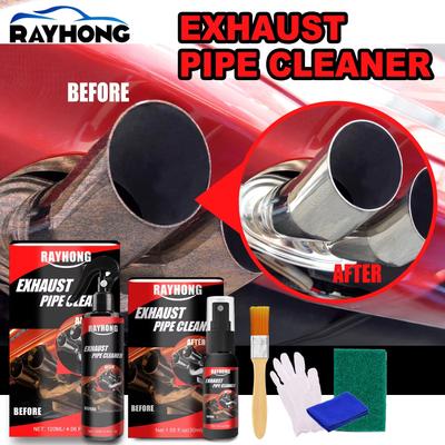 Tuyau d'échappement automobile Nettoyant multifonctionnel antirouille pour métal Tuyau d'échappement Entretien équipement moto