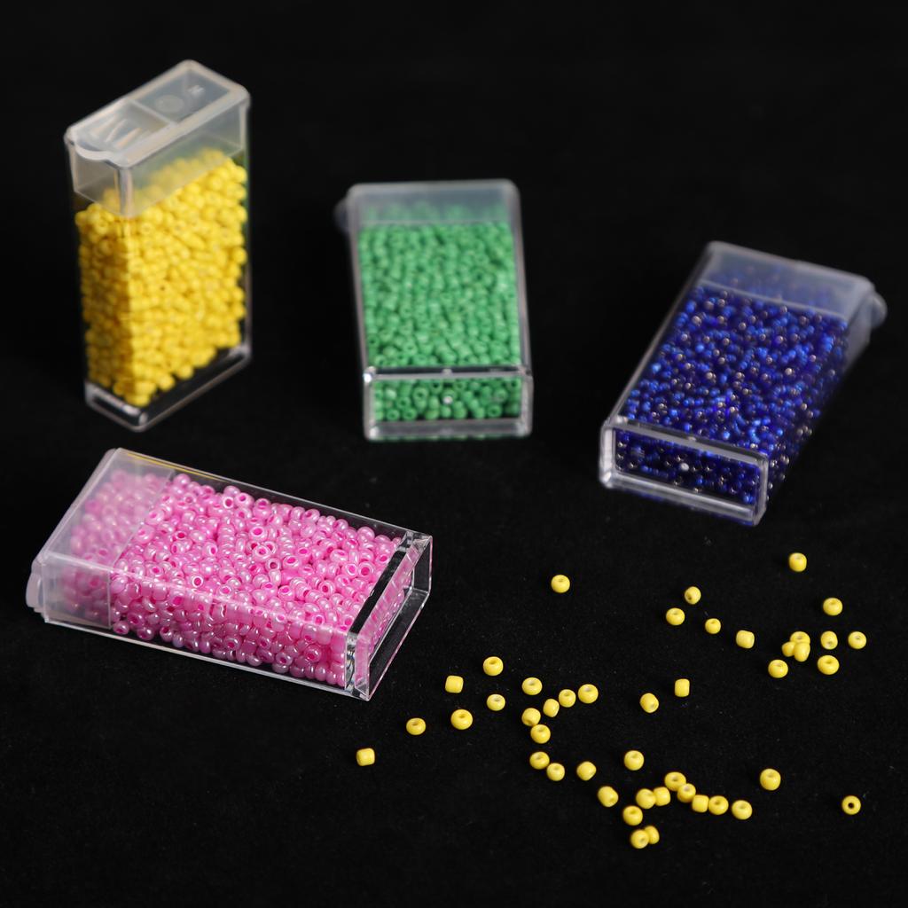 Label Stickers Diy Art Craft Jewelry Nail Art Storage Containers Transparent Mini Plastic Diamond Painting Boxes