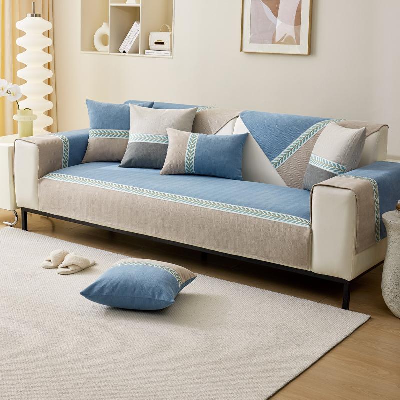 

Affordable Luxury Sofa Cushion Four Seasons Universal High-Grade Simple Modern Non-Slip Saddle Cover 70*70