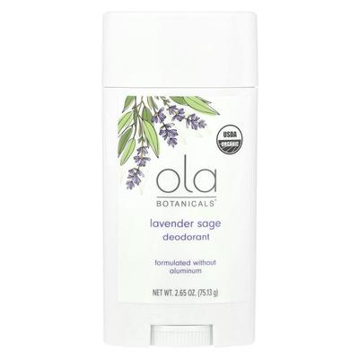 Ola Botanicals® Deodorant, Lavender Sage, 75.13G(2.65Oz)