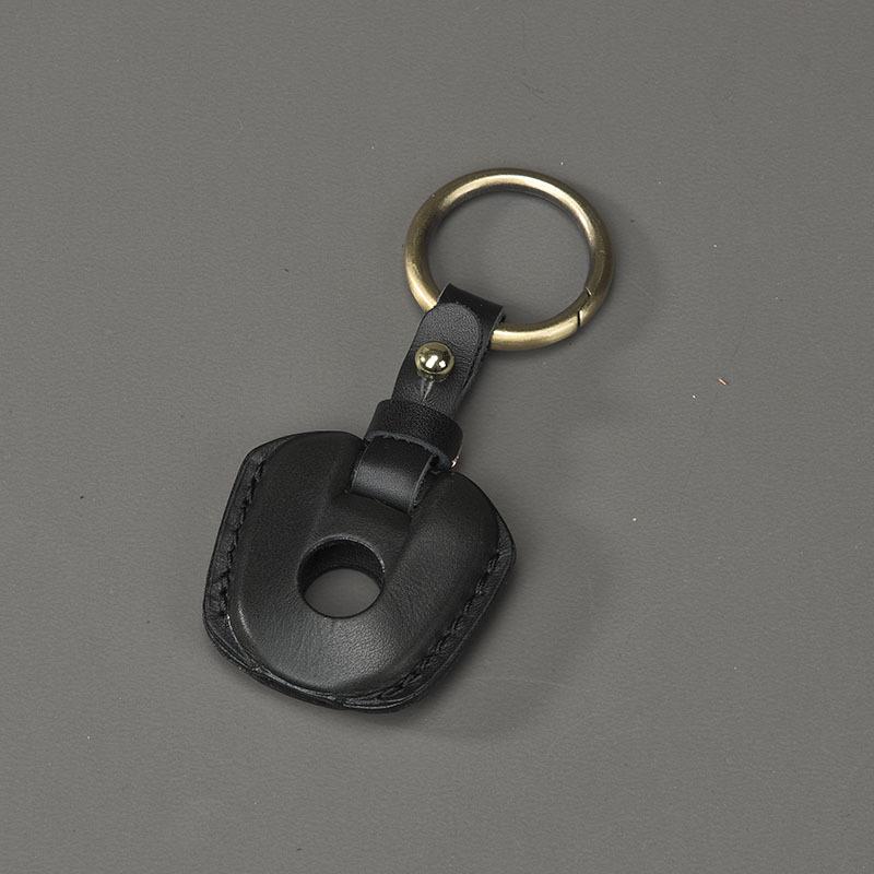 Handmade Genuine Leather Key Case for Honda Motorcycle CBR650, CB550, NC750 - Personalized Cowhide Holder