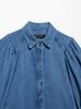 2025 Early Spring Women’s Fashion: Short-Sleeve Denim Shirt & Straight-Leg Pants Set – Euro-American Style