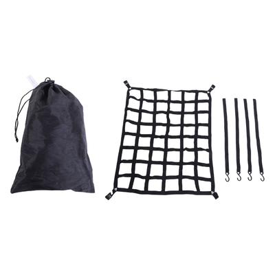 Pickup Cargo Net Strong Load Bearing Adjustable Multifunctional Heavy Duty Roof Rack Cargo Basket Net with S Hook