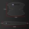 8Pc Transparent Car Door Handle Bowl Anti Scratch Protective 3D Sticker Emblem For VW CC Golf 6 7 GTI Tiguan Passat B5 B6 B7NO4