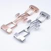 316L Stainless Steel Folding Buckle For Patek Strap For Philippe Butterfly Clasp PP Quality Deployment Button 18mm