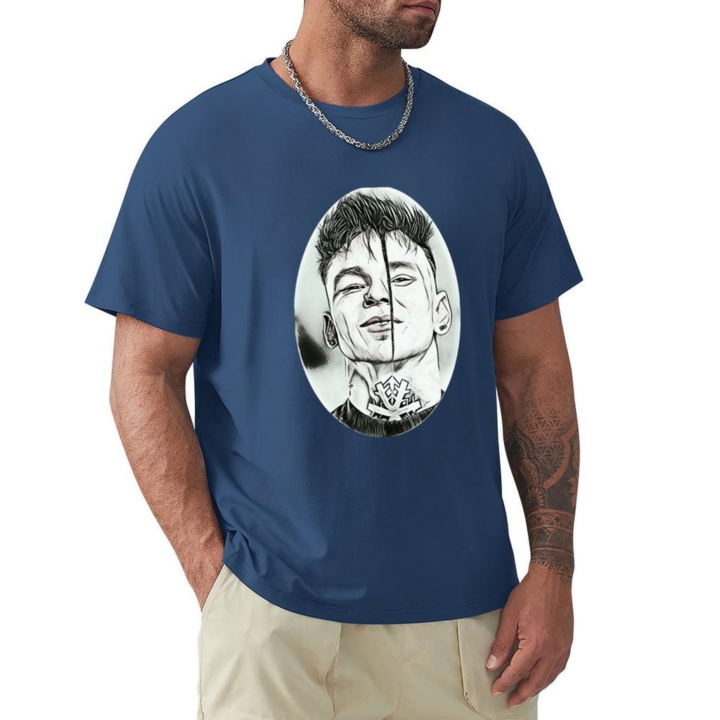 Niletto T-Shirt Vintage Clothes Customs Design Your Own Summer Top Plus Size Clothes Mens Graphic T-Shirts Big And Tall