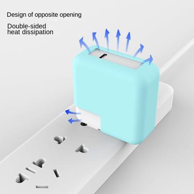 30W/45W Netzteilhülle Stoßfeste Ladehülle Tragbare Elastische Abdeckung für MacBook