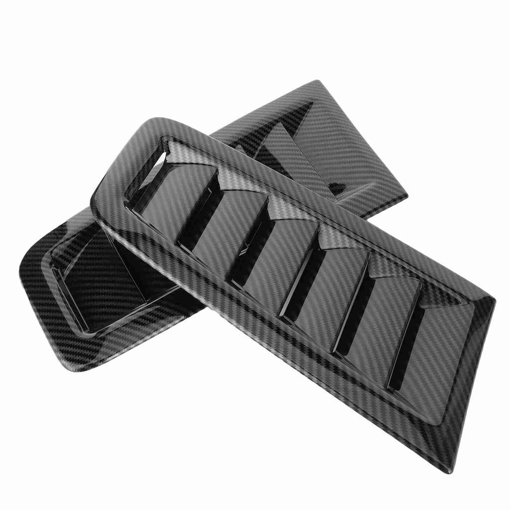 2PCS Hood Vents Focus RS MK2 Style The Latest Solid Material, Durable and Hardened ABS Universal