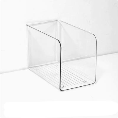 Acrylic Bookshelf Dividers, Transparent Desktop Storage Rack
