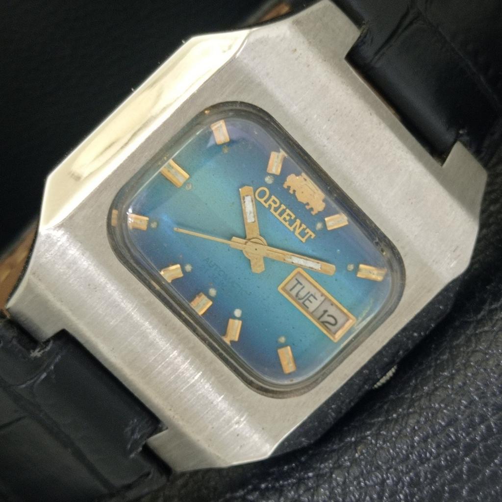 

AUTOMATIC VINTAGE ORIENT JAPAN 46941 MENS ORIGINAL DIAL WATCH a703399-1 R213b-a703399