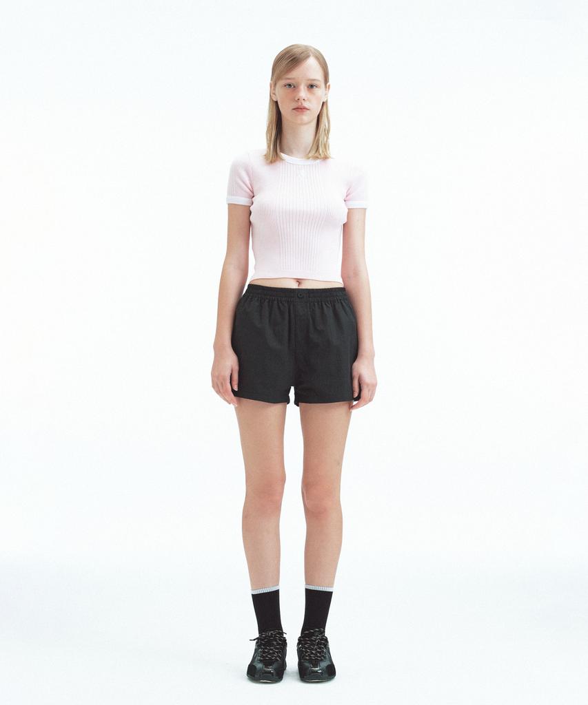 REST&RECREATION Ribbed Coloration Knit - Pink