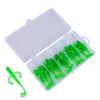 25Pcs 70mm 2.2g Fishing Lures Slow Sinking Lures Fishing Simulation Loach Lures Baits Soft Swimming Lures Fishing Baits