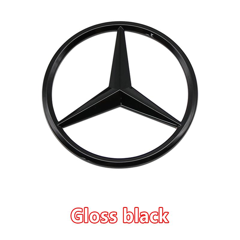 BTY4  Car 3D ABS Rear Trunk Emblem Badge For Mercedes Benz W205 W213 W167 W166 W177 Auto Exterior Tuning Accessories X253 W204 W212