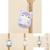 Adorable Plush Cartoon Penguin Keychain Cute Stuffed Animal Perfect For Gifts
