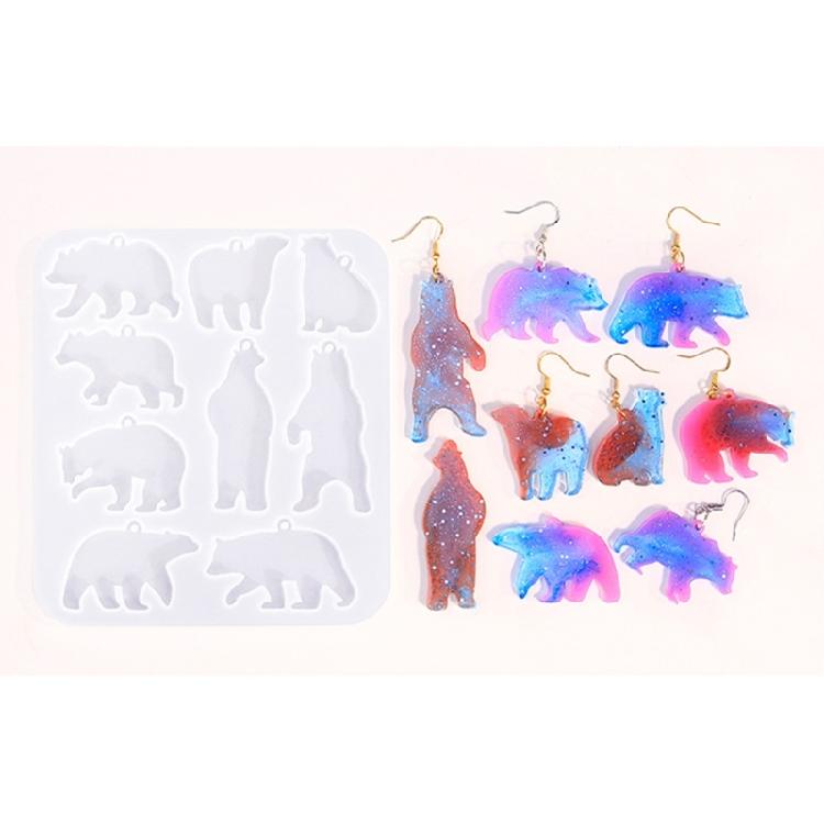 Customized Animal Earrings Mold Flexible Silicone Mould for Craft Enthusiasts