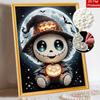 Halloween pearl painting pumpkin witch art kit handmade diy home decorations