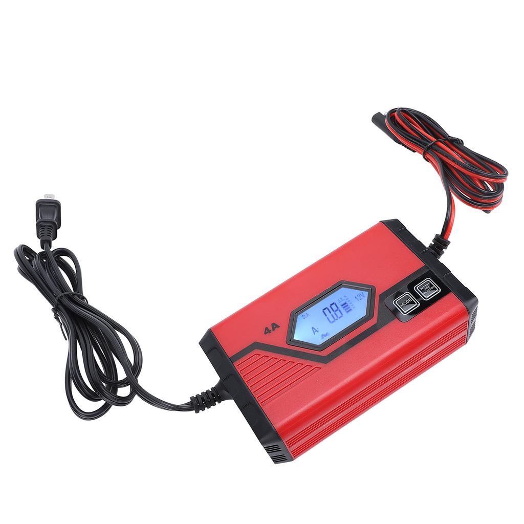 6В 12В Смарт-зарядное устройство для автомобильных аккумуляторов Автомобильное зарядное устройство Поддерживающее устройство Десульфатор аккумулятора для мотоциклов яхт