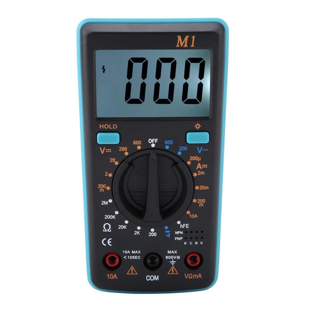 ANENG M1DCAC Spannung Strom Widerstand Digital Multimeter Tester 0 Grad Celsius 50 Grad Celsius (blau)