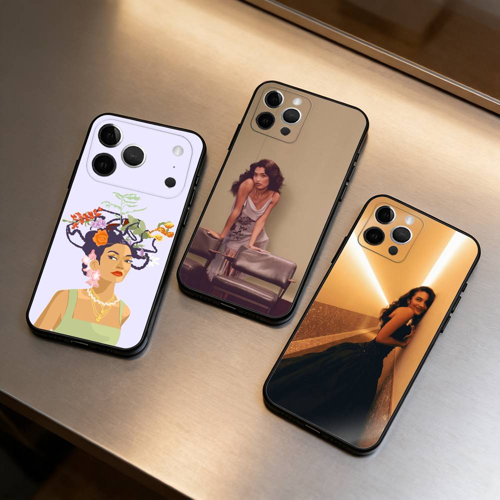 Singer O-Olivia D-Dean Soft Silicone Black Cover,Phone Case For iPhone 17,16,15,14,13,12,11 Plus,Pro Max,XS