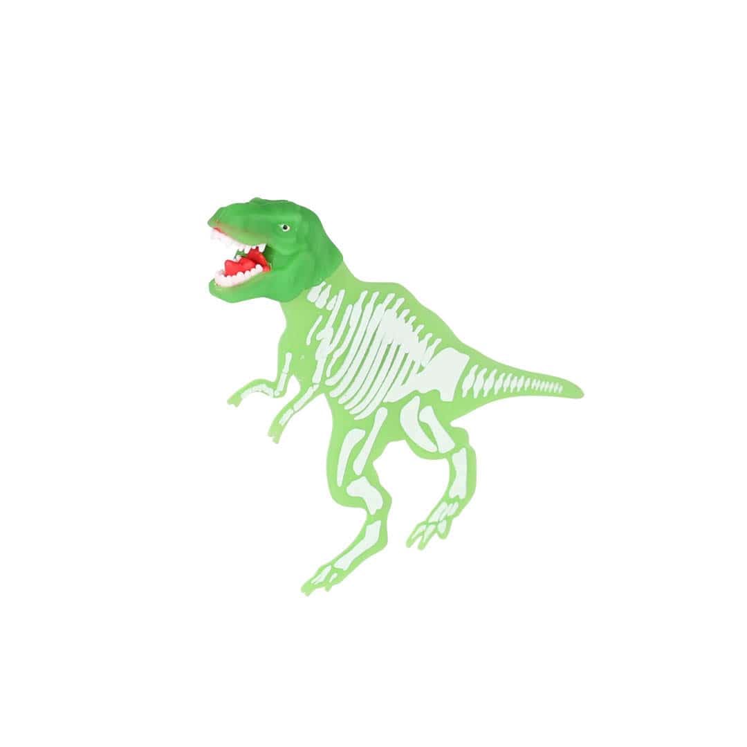 

Dulton Bookmark GLOW Luminous Type Dinosaur Tyrannosaurus Dinosaur Glow in the Dark 3D Animal Book Reading Gift Present Height 105mm Width 96mm Depth