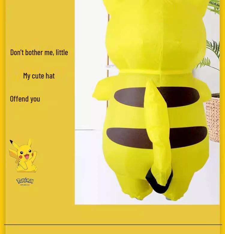 Children's Halloween Detective Inflatable Costume Doll for Cosplay