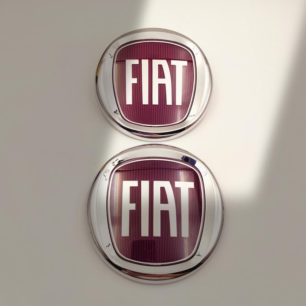 1 buc 95mm 100mm 9.5cm 10cm logo Fiat Emblema Insignă Față Spate pentru 500 Panda Punto Grande Punto Doblo Ducato Bravo Tipo 595 600