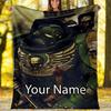 Custom Name Warhammer 40K Theme Printed Blanket - Perfect for Couch, Bed, Travel & Outdoor Use | Machine Washable, Cozy & Durable.