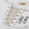 No Tie Shoe Laces Luxurious Diamond Cross Locks Shoelaces Without Ties Elastic Shoe Laces Sneakers Kids Adult Shoes Accessories