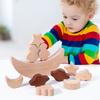Themed Space Wooden Cognitive Domino Blocks For Children Activities Learning