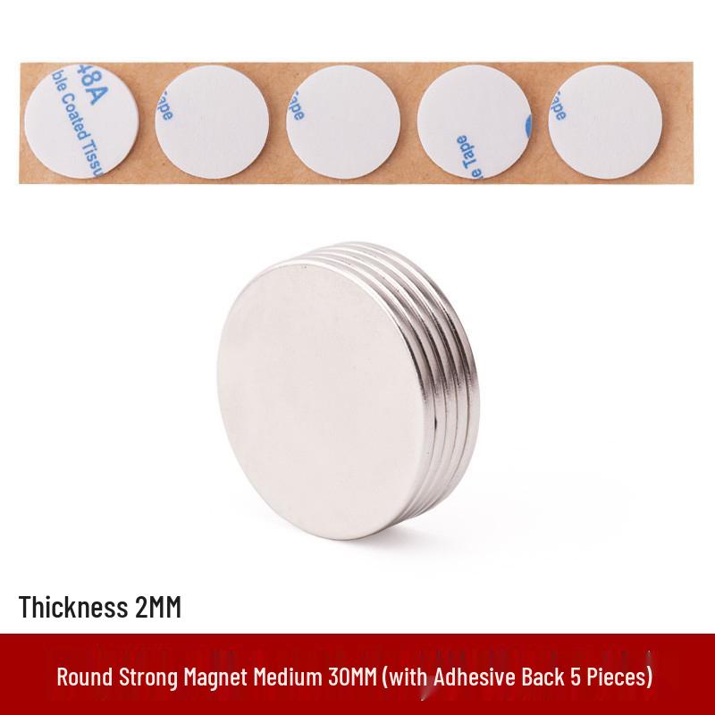 Round Magnetic Sheets for DIY Crafts and Fridge Magnets