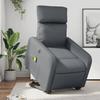 VidaXL Electric Massage Recliner, Relaxation Chair with Adjustable Backrest and Footrest, Salon Seat 3206773