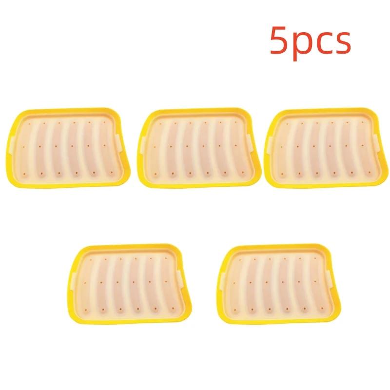 Silicone Sausage Mould  Home Ham Hot Dog Making Tray Household Cake Baking Molds with Lid Kit Tools