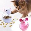 Futterleckage Tumbler Futterspender Leckerliball Niedliche Kleine Maus Spielzeuge Interaktives Spielzeug Für Katzenfutter Langsame Fütterung Haustierspielzeug Zubehör