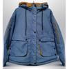 Coat for Women Winter Thickened Casual Oversize Double Layer Windbreaker Waterproof Hooded Jacket