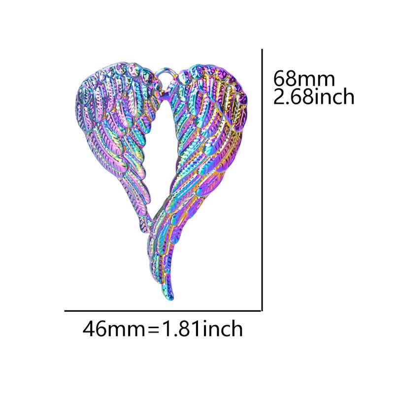 2Pcs Skullsteampunk Charm Rainbow Filigree Hearts Charms For Jewelry Making Bulk Diy Flowers Pendant Turtle Animal Accessories