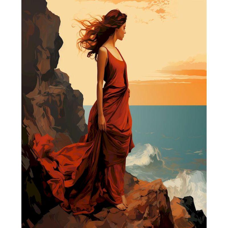 GATYZTORY Picture By Number Girl Kits Home Decor Painting By Numbers Figure Drawing On Canvas HandPainted Art DIY Gift