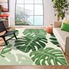 Tropical Green Leaf Carpet for Living Room Home Decoration Sofa Table Large Area Rugs Kitchen Hallway Rugs Non-slip Bathroom Mat