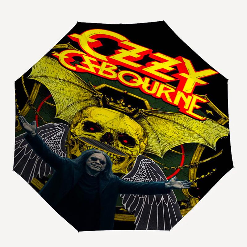 

1pc Ozzy Osbourne wings Automatic Open,Windproof, Compact Travel Umbrella, Gift for Birthday, Christmast93040
