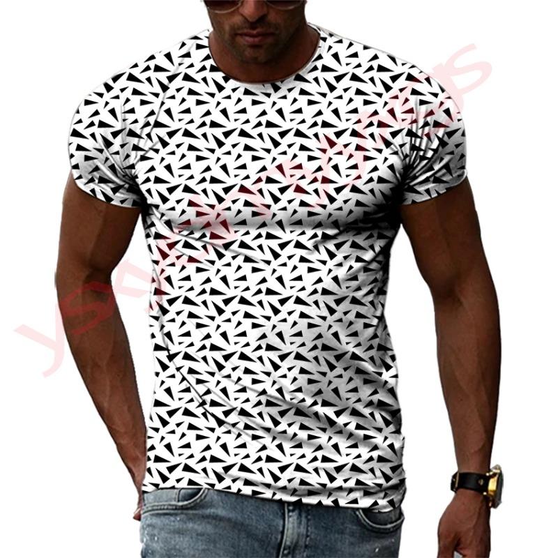 3D Print Instrument Music T-Shirt For Men Colorful Art Party Pattern T Shirts Summer Casual Short Sleeves O-Neck Tops Loose Tees