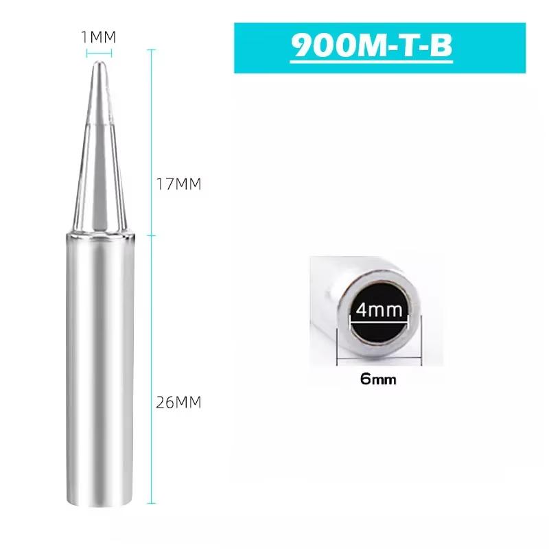 2/5/10PC 900M-T Series Soldering Iron Tips DIY Electric Soldering Iron Replacement Tip Repair Welding Tools Constant Temperature
