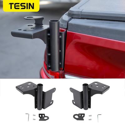 TESIN Fahnenmasthalter für Ford F150 F-150 2015 2016 2017 2018, Auto-Heckklappen-Fahnenmast-Antennenhalterung