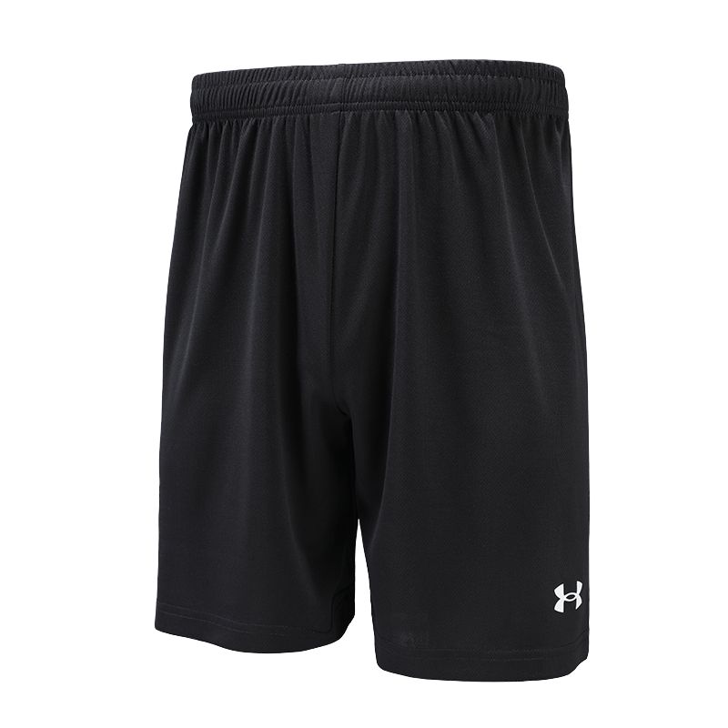 Under Armour SS25 Mens Outdoor Series Logo Solid Loose Fit Quick-Dry Breathable Knitted Sports Shorts Men shorts Black 25500218-001