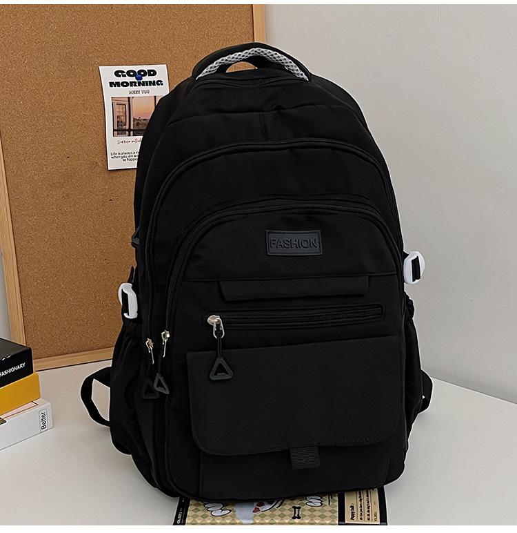 Schoolbag11 New Schoolbag Backpack Female Japanese Ins College Wind Large Capacity Junior High School Student Schoolbag Computer Bag