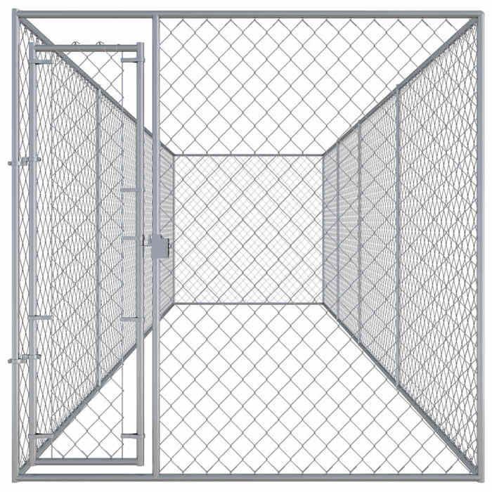 VidaXL Chenil d'Extérieur pour Chiens 760x192x185 cm Animaux Enclos Cage Niche 145030