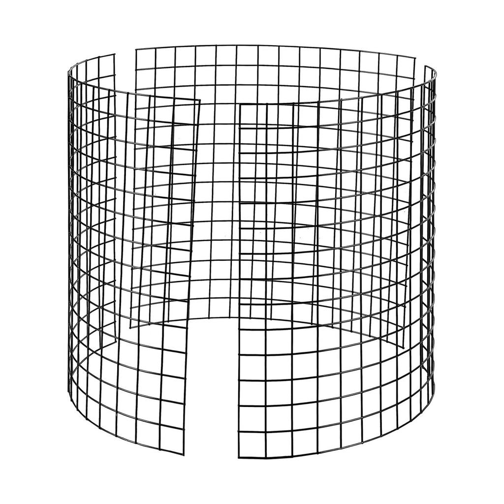6 Pack Plant Protector from Animals 12.6'' Dia. X 14'' H Metal Plant Cage