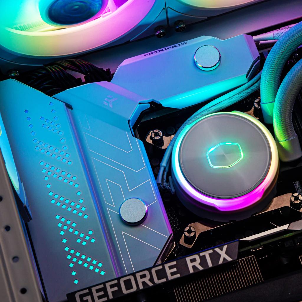 Cooler Master MasterLiquid PL360 Flux White Edition All-in-One Liquid CPU Cooler, High-End Model MLY-D36M-A23PZ-RW FN1888