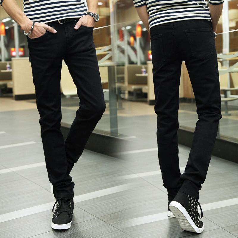 Black Jeans Cod Pants Pants Korean Casual Pants Men 2018 New Fashion Hot