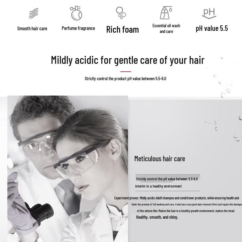 Adolph Plant-Derived Hair & Body Wash Set