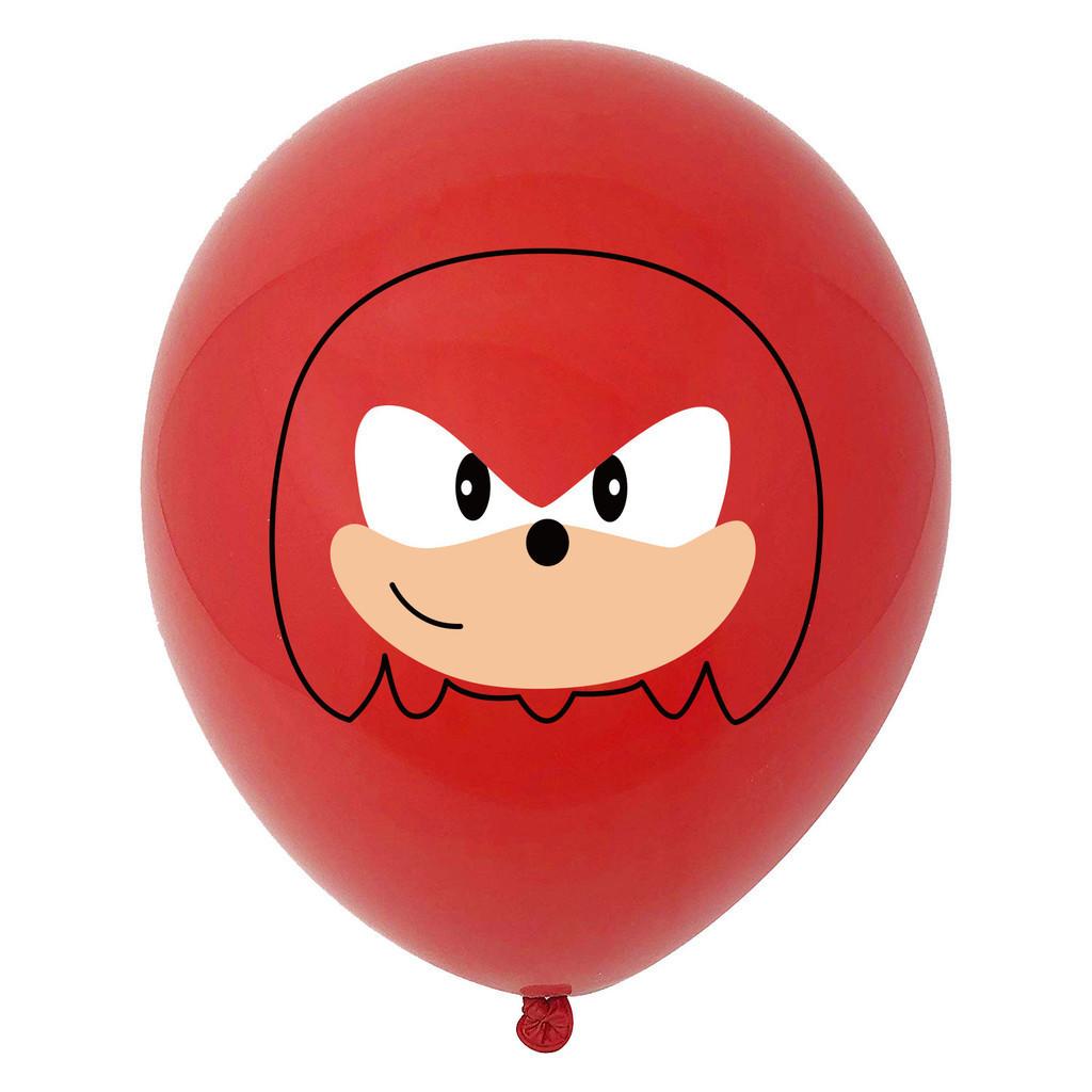 Birthday Party Sonic Cartoon Decorations Banners Cake Topper Set Balloon