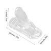10Pcs Camping Tent Clip Awnings Clip Clamps Tarps Set Clear Clamps Tent Clip